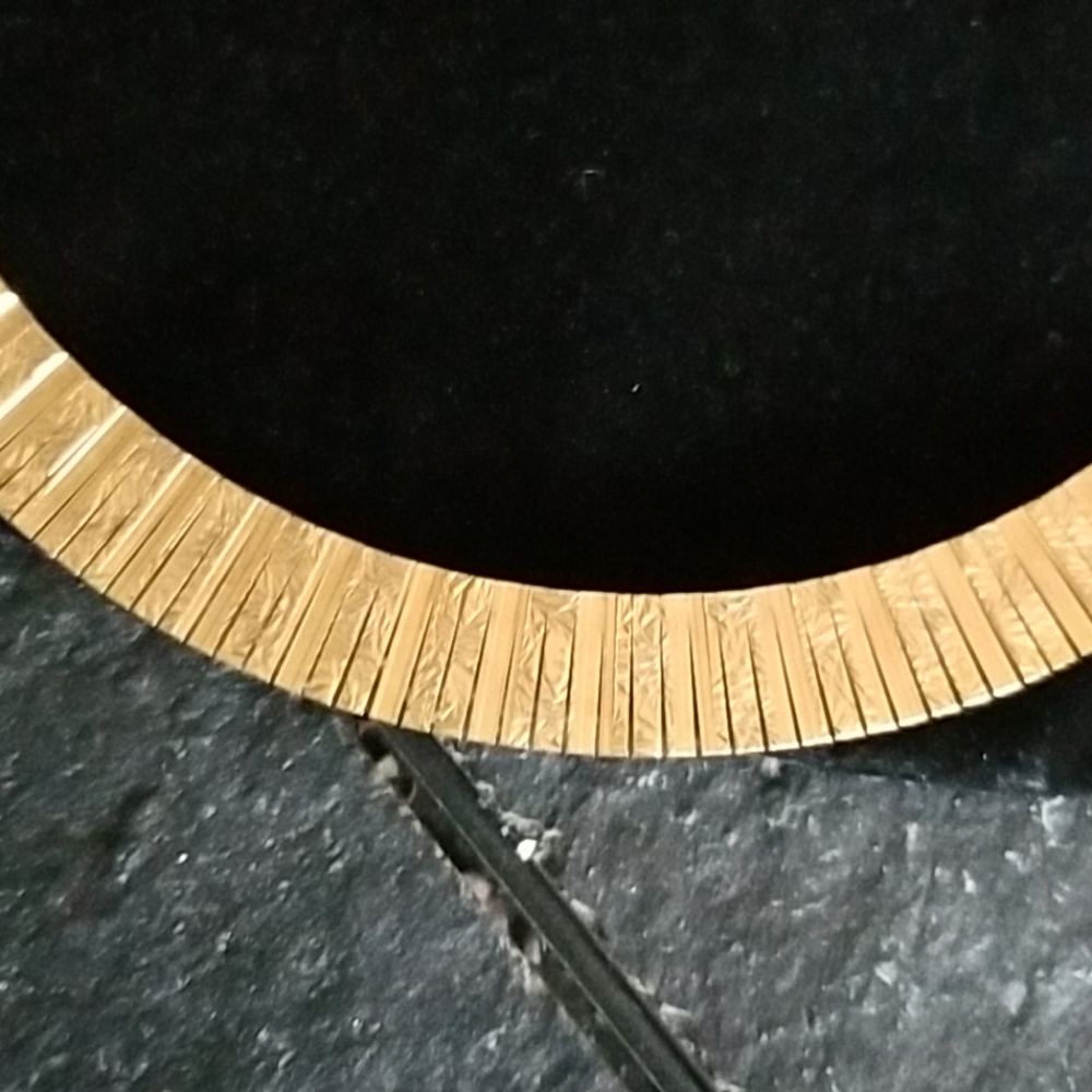 18k gold plated necklace - Picture 2 of 5